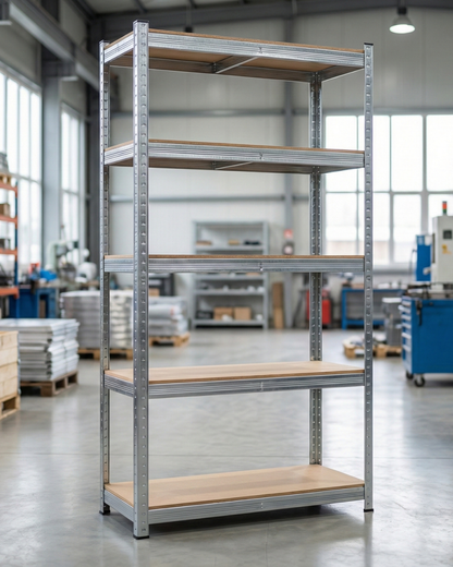 Estante metalico 5 niveles (180x90x40 cm)